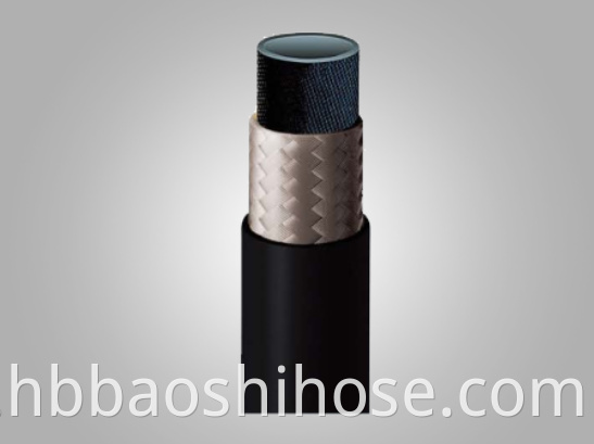 Single Fiber Braid Reinforcement Rubber Hose